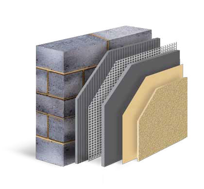 Stormshield High Performance Render System - Silicone Finishes