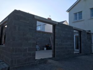 Block work on extension build